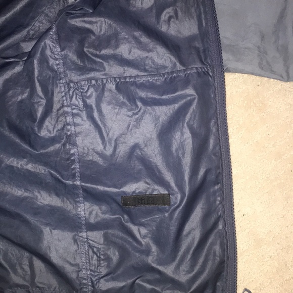 Uniqlo Thin Blue Windbreaker - Picture 2 of 3